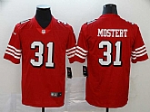 Nike 49ers 31 Raheem Mostert Red Color Rush Vapor Untouchable Limited Jersey,baseball caps,new era cap wholesale,wholesale hats